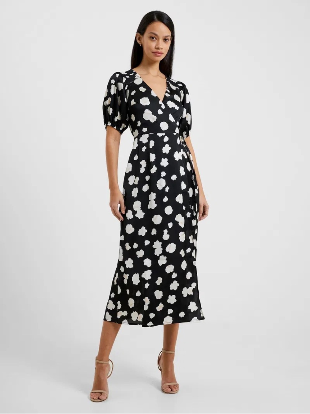 Bronwyn Aleeya Satin Midi Dress